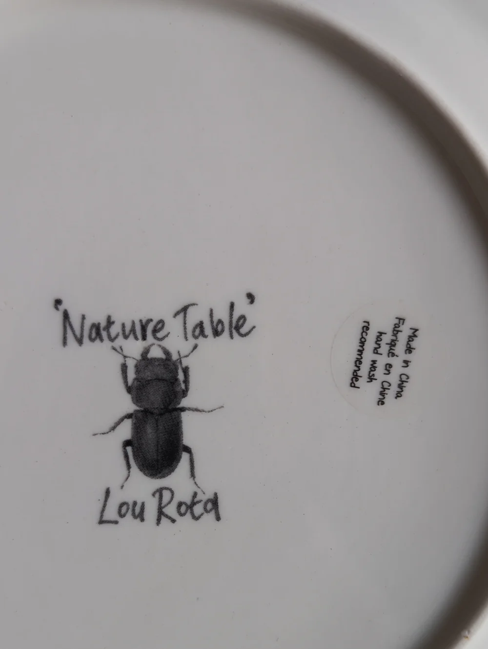 Anthropologie Nature Table Lou Rota Hummingbird Dessert Plate
